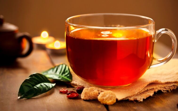 Sugar-free tea is an allowed drink on the dietary menu