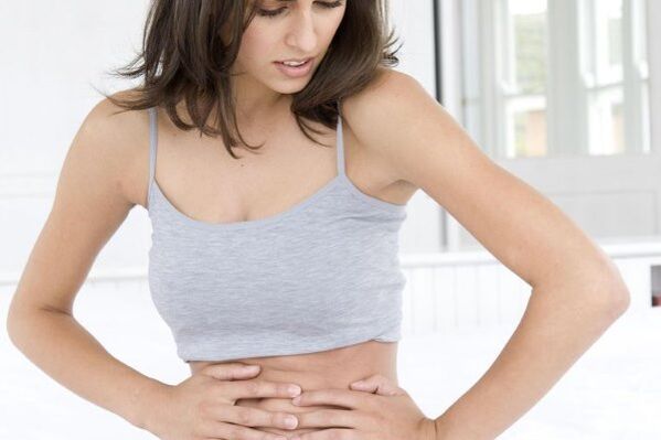 Abdominal pain is one of the first possible symptoms of pancreatitis. 