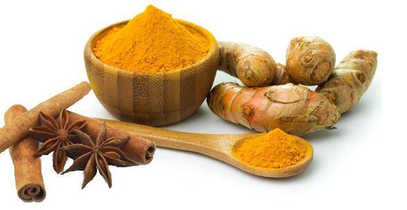 Spices useful for pancreatic inflammation - turmeric and cinnamon