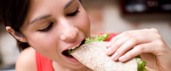 Give up a strict diet