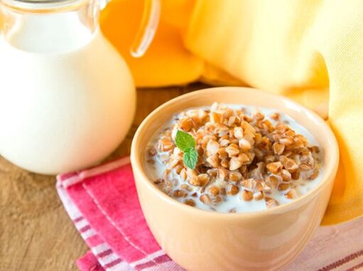 Use milk porridge