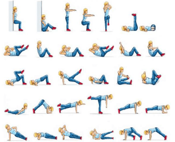 Exercise and lose weight at home